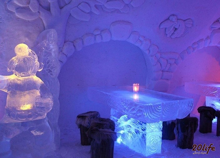 قصر یخی در فنلاند-min